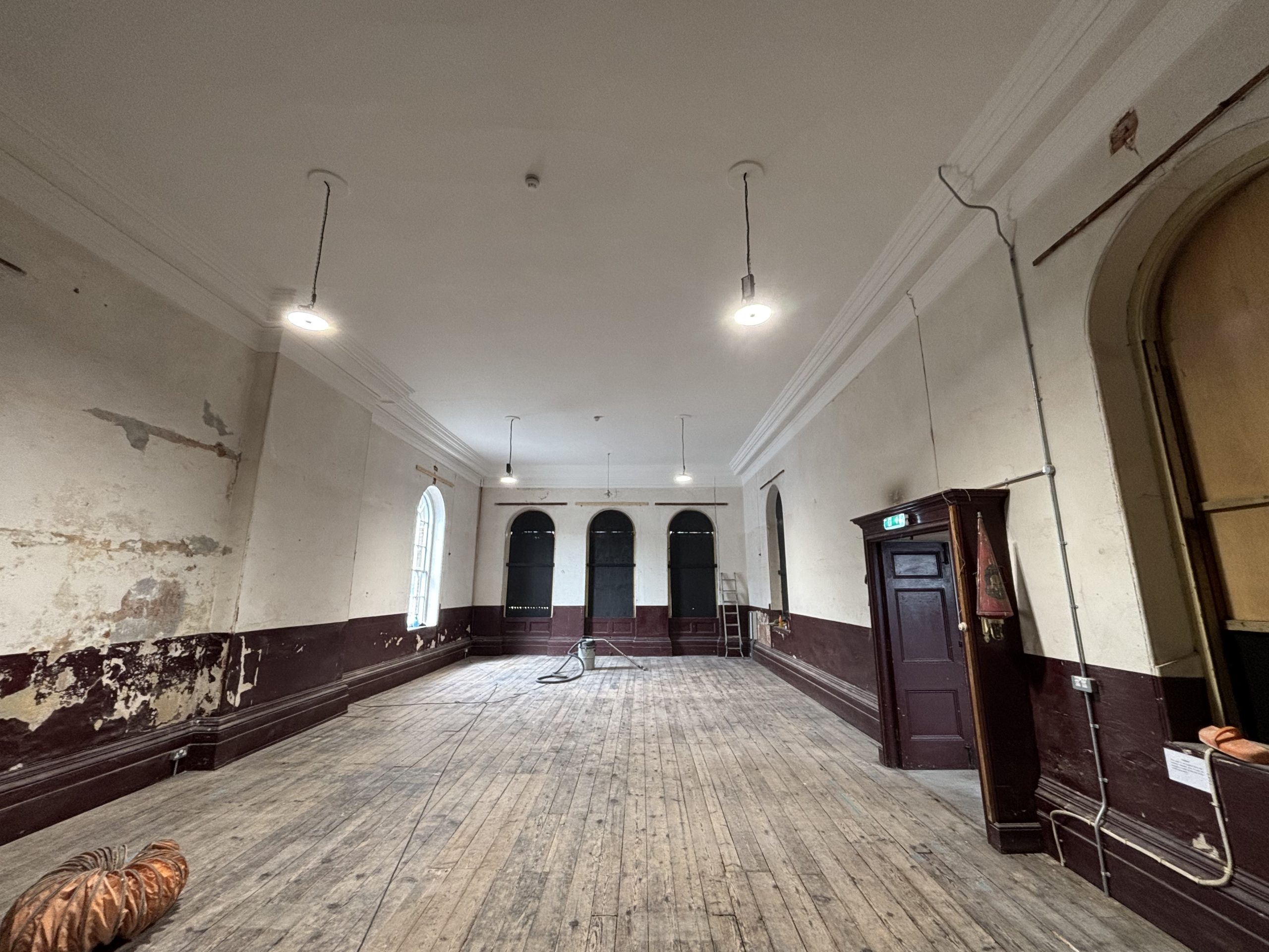 Ceiling repairs complete